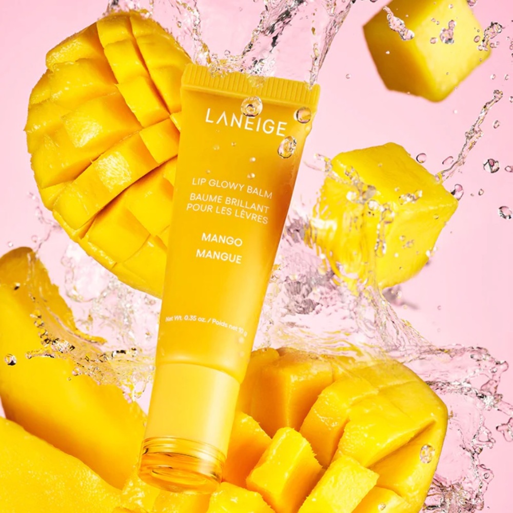 LANEIGE Mango Lip Balm in Bright Yellow - Picture 2 of 4